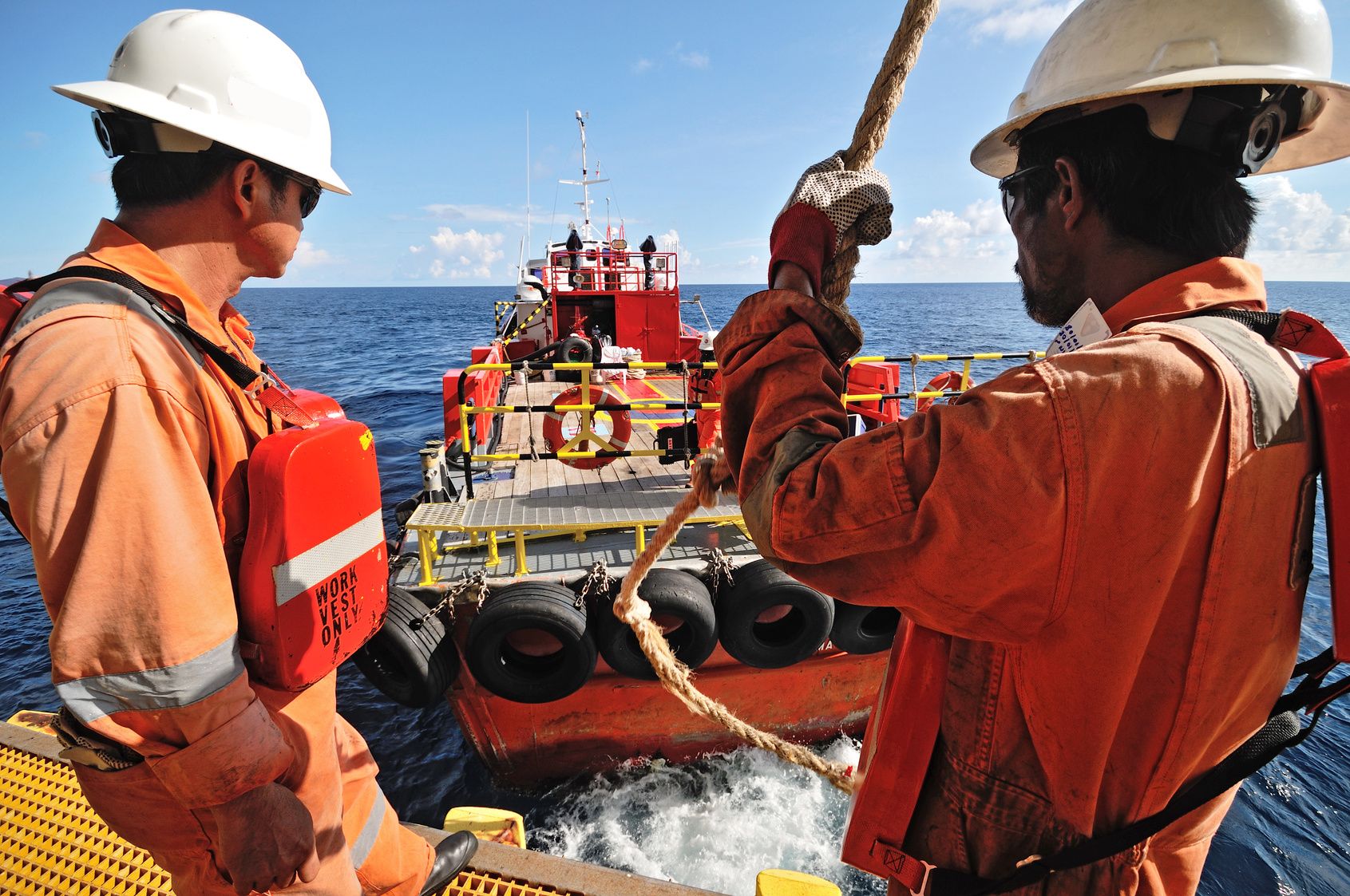Offshore oil and gas marine jobs