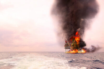 Offshore explosions and fires 