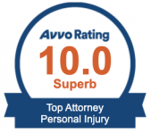 avvo 10 rating personal attorney
